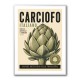Artichoke Italian Vintage Food Wall Art