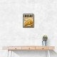 Croissant Italian Food Poster Wall Art