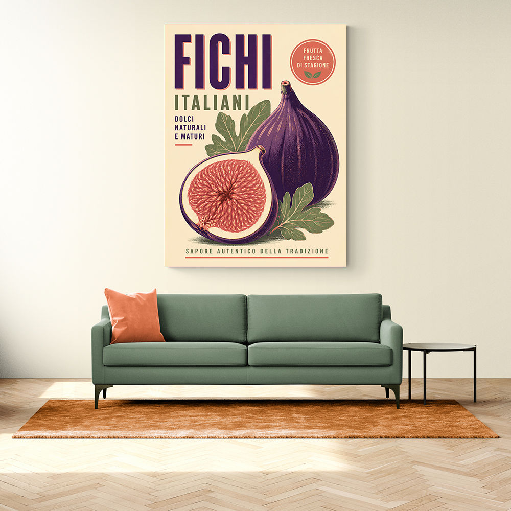 Fig Fruit Vintage Art Print