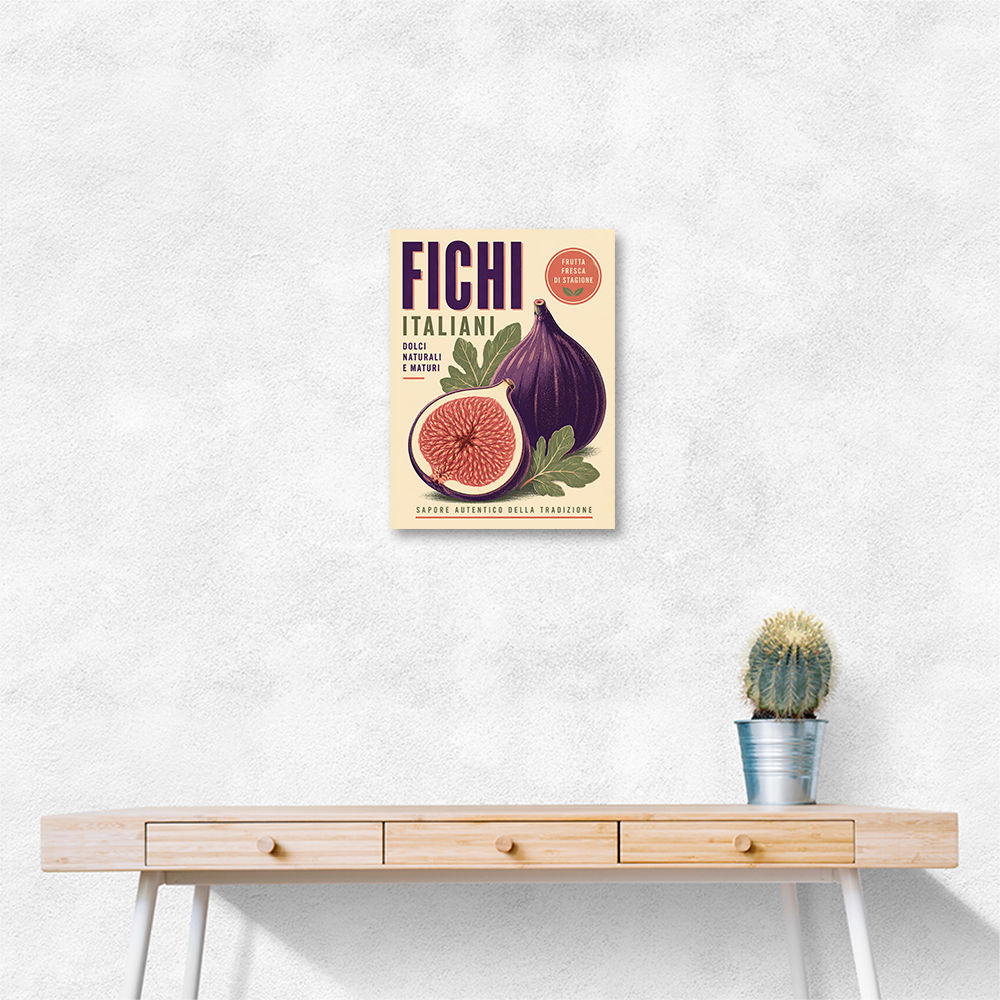 Fig Fruit Vintage Art Print