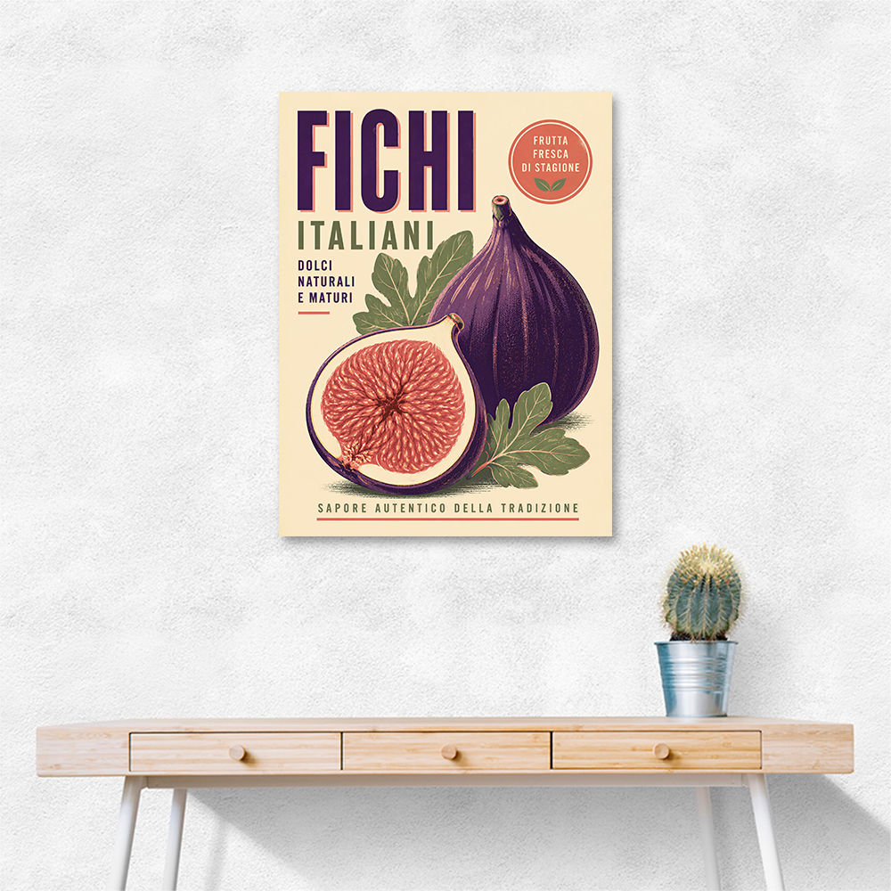 Fig Fruit Vintage Art Print