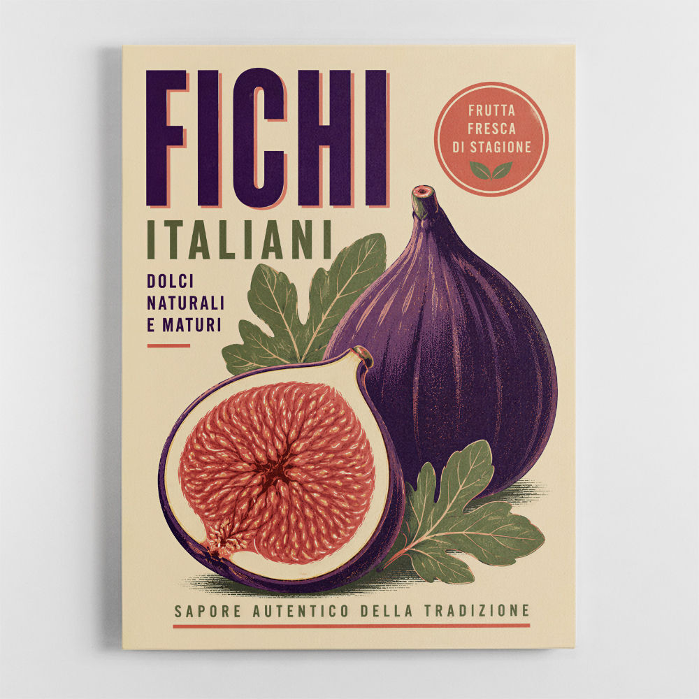 Fig Fruit Vintage Art Print