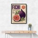 Fig Fruit Vintage Art Print