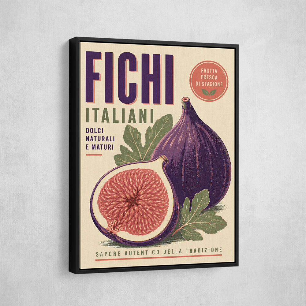 Fig Fruit Vintage Art Print