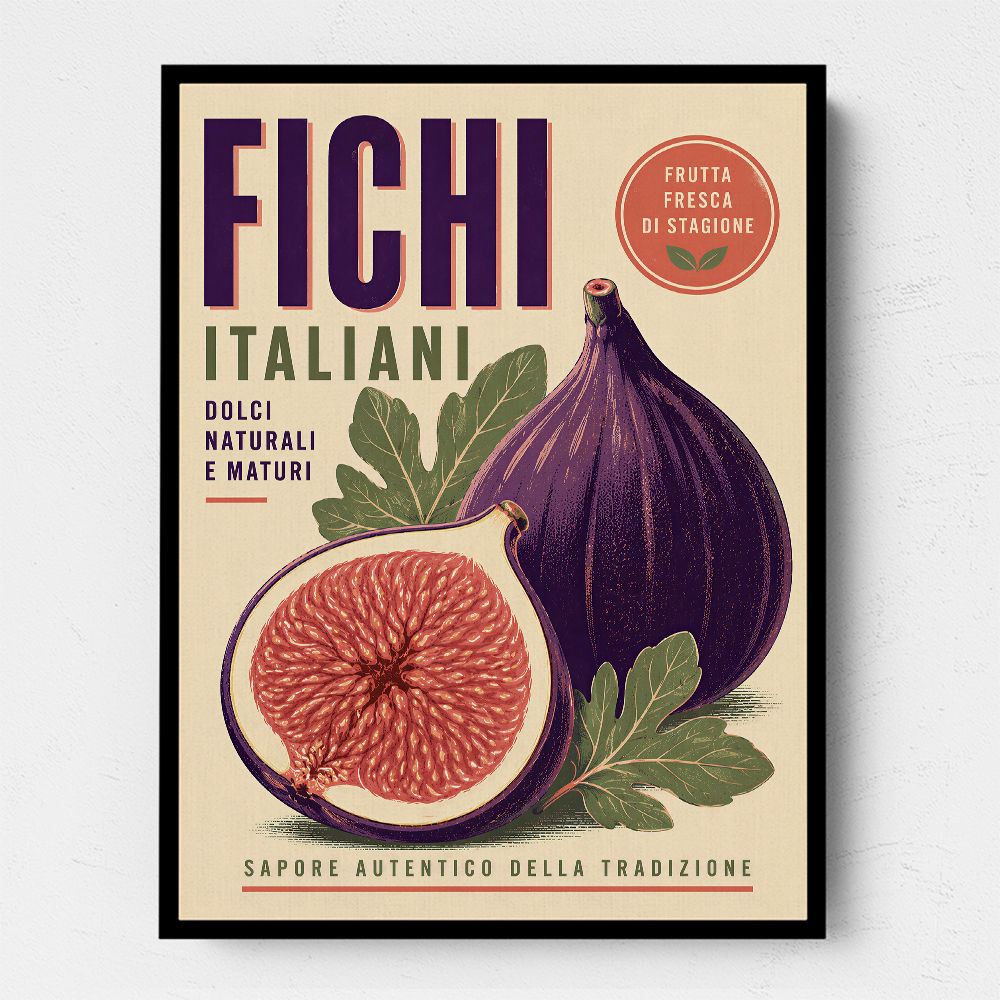 Fig Fruit Vintage Art Print