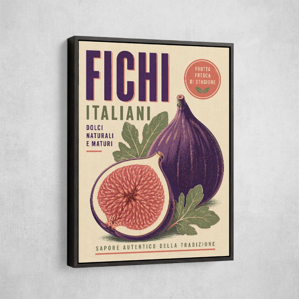 Fig Fruit Vintage Art Print