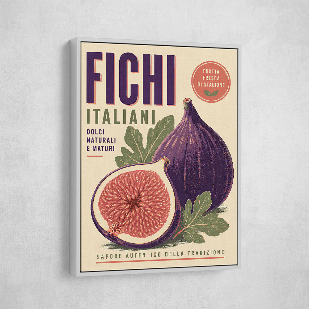 Fig Fruit Vintage Art Print