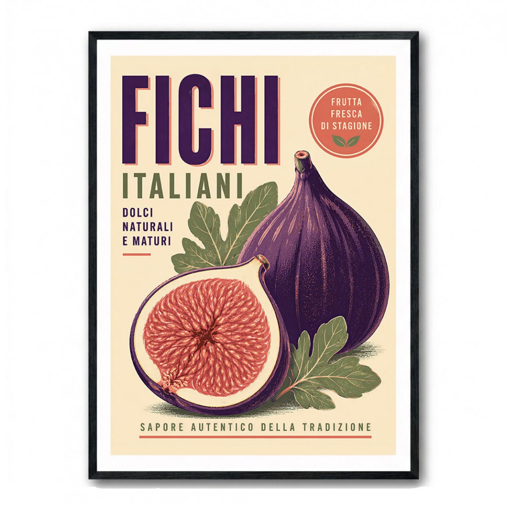 Fig Fruit Vintage Art Print