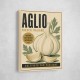 Garlic Cloves Italian Vintage Wall Art