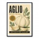 Garlic Cloves Italian Vintage Wall Art