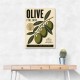 Italian Olives Vintage Poster Wall Art