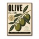 Italian Olives Vintage Poster Wall Art