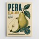 Italian Pear Vintage Fruit Poster Art Print