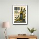Olive Oil Bottle Vintage Italian Ad Art Print