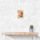 Peaches Italian Fruit Vintage Advert Art Print