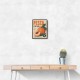 Peaches Italian Fruit Vintage Advert Art Print