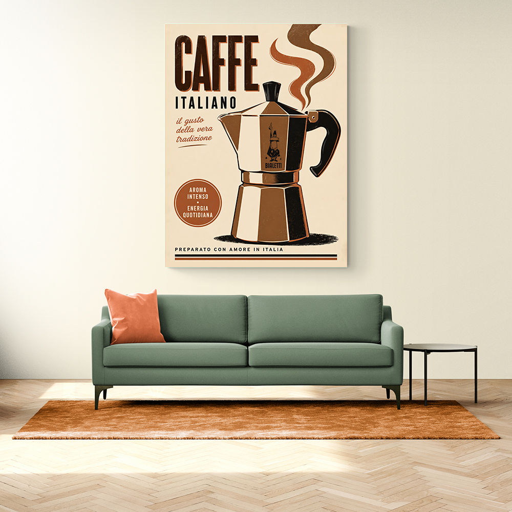 Percolator Coffee Pot Italian Art Print
