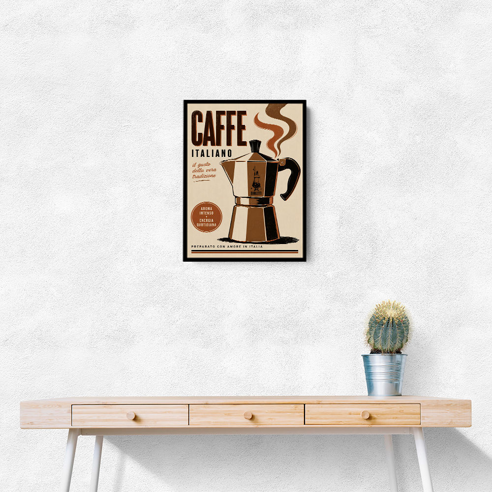 Percolator Coffee Pot Italian Art Print
