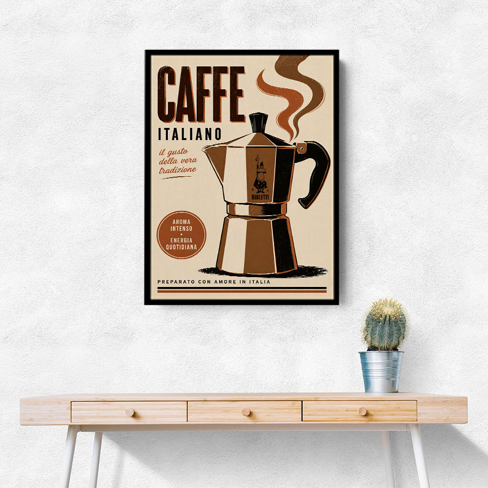 Percolator Coffee Pot Italian Art Print