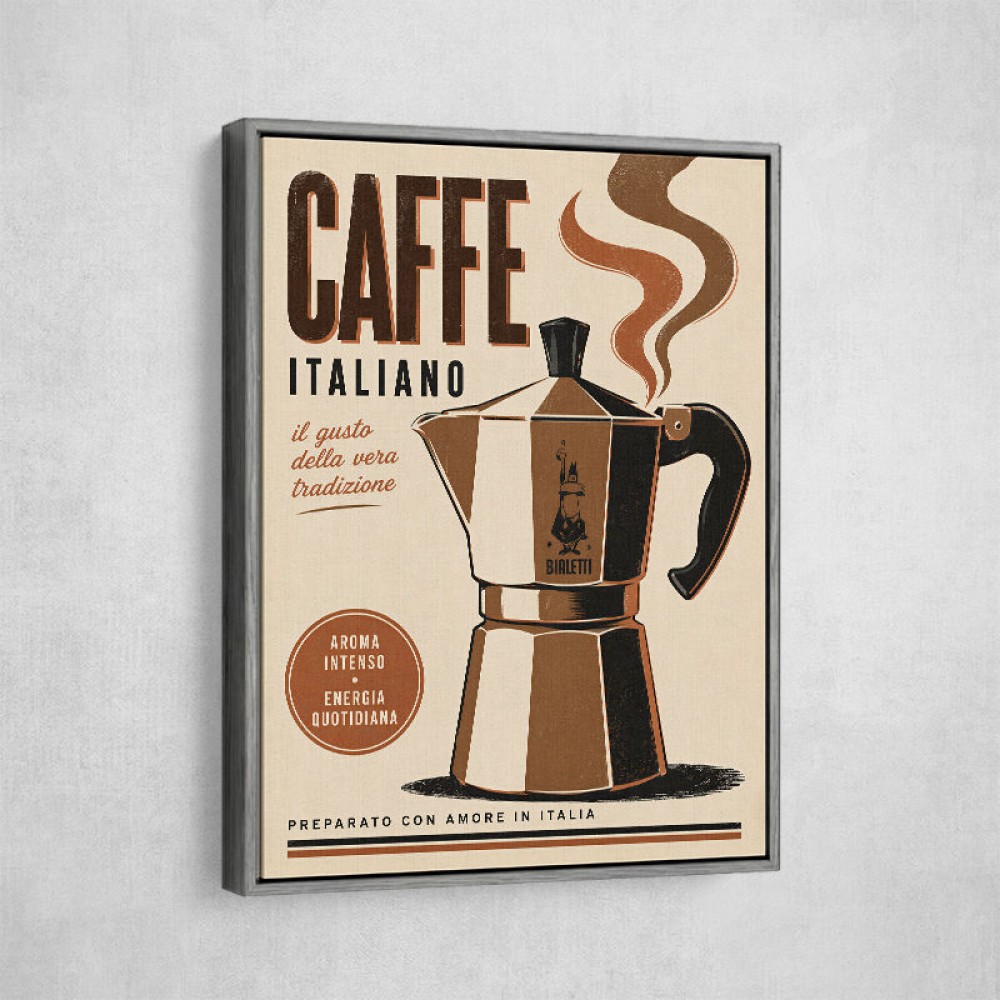 Percolator Coffee Pot Italian Art Print