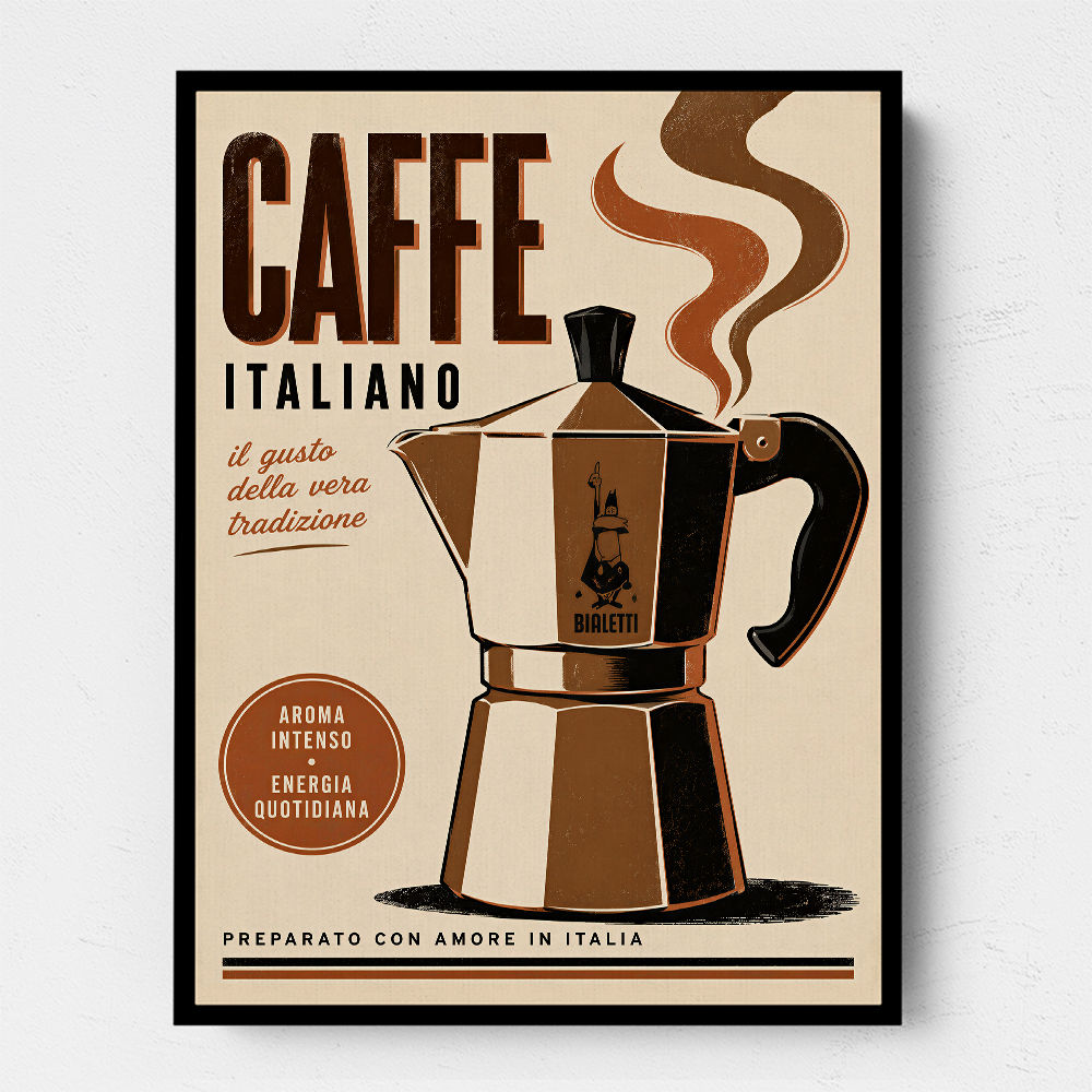 Percolator Coffee Pot Italian Art Print