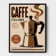 Percolator Coffee Pot Italian Art Print