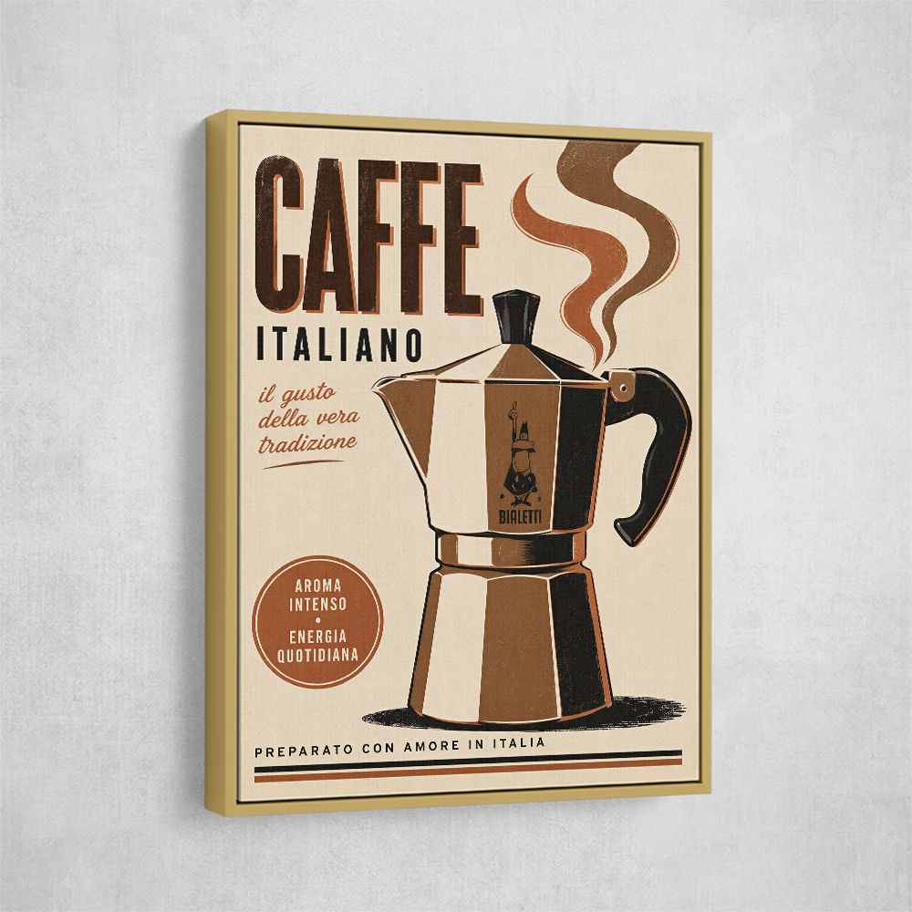 Percolator Coffee Pot Italian Art Print