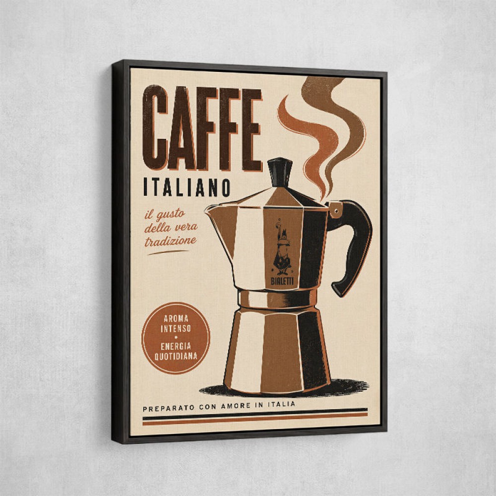 Percolator Coffee Pot Italian Art Print