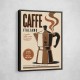 Percolator Coffee Pot Italian Art Print