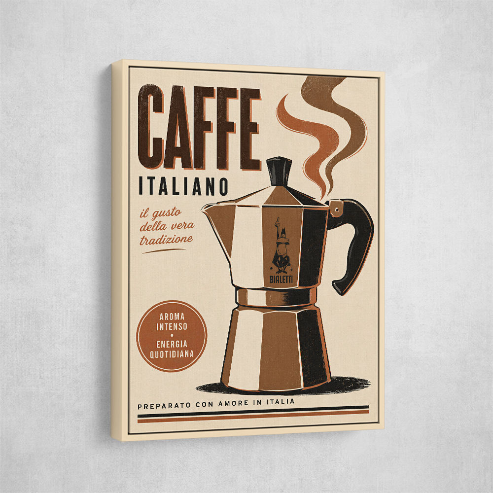 Percolator Coffee Pot Italian Art Print