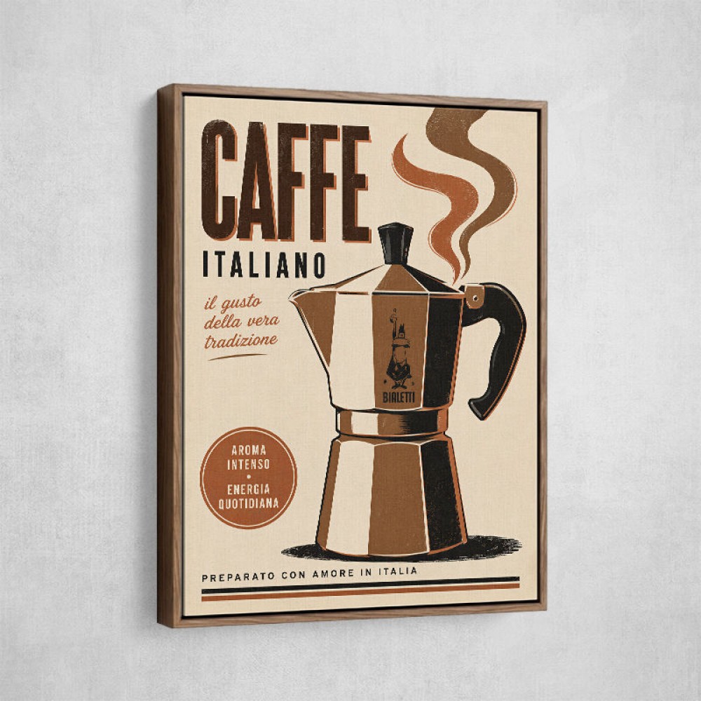 Percolator Coffee Pot Italian Art Print