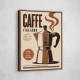 Percolator Coffee Pot Italian Art Print