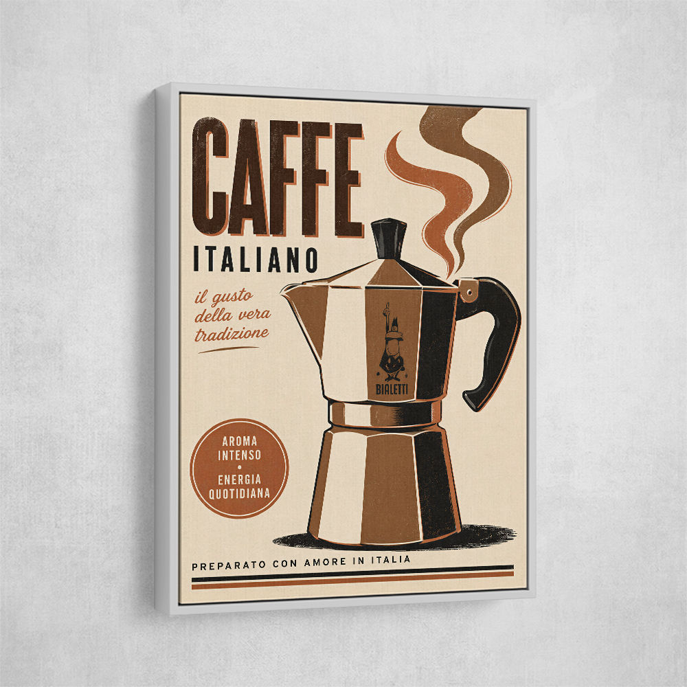 Percolator Coffee Pot Italian Art Print