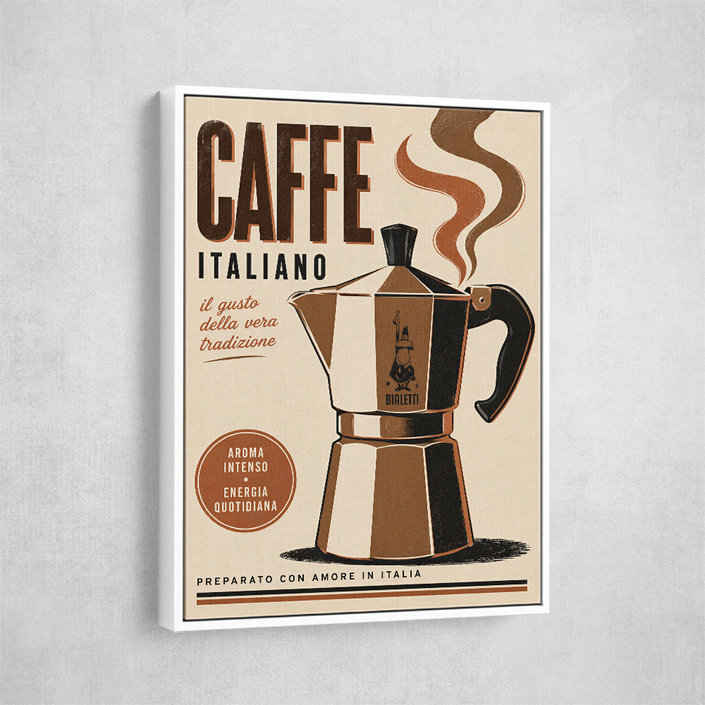 Percolator Coffee Pot Italian Art Print