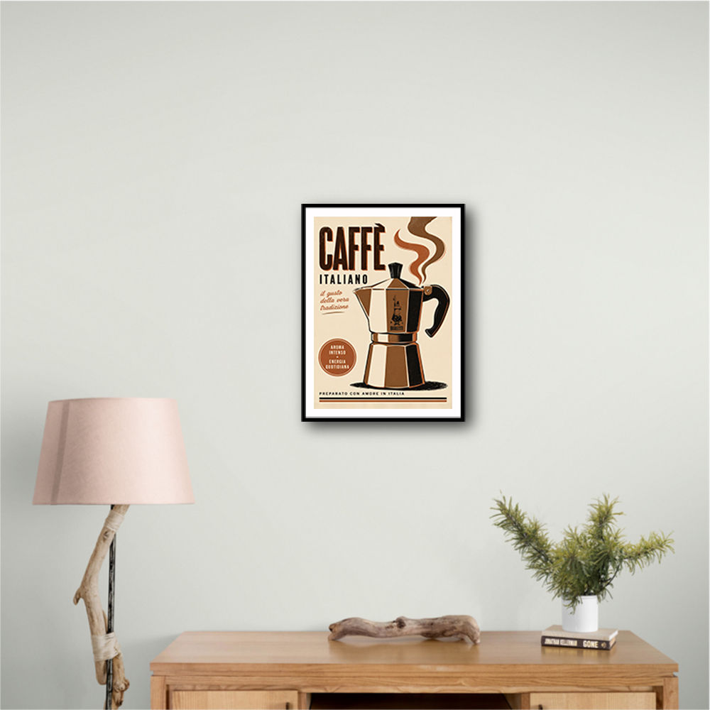 Percolator Coffee Pot Italian Art Print