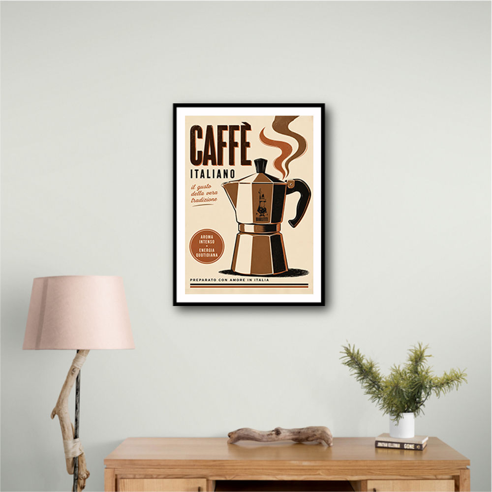 Percolator Coffee Pot Italian Art Print
