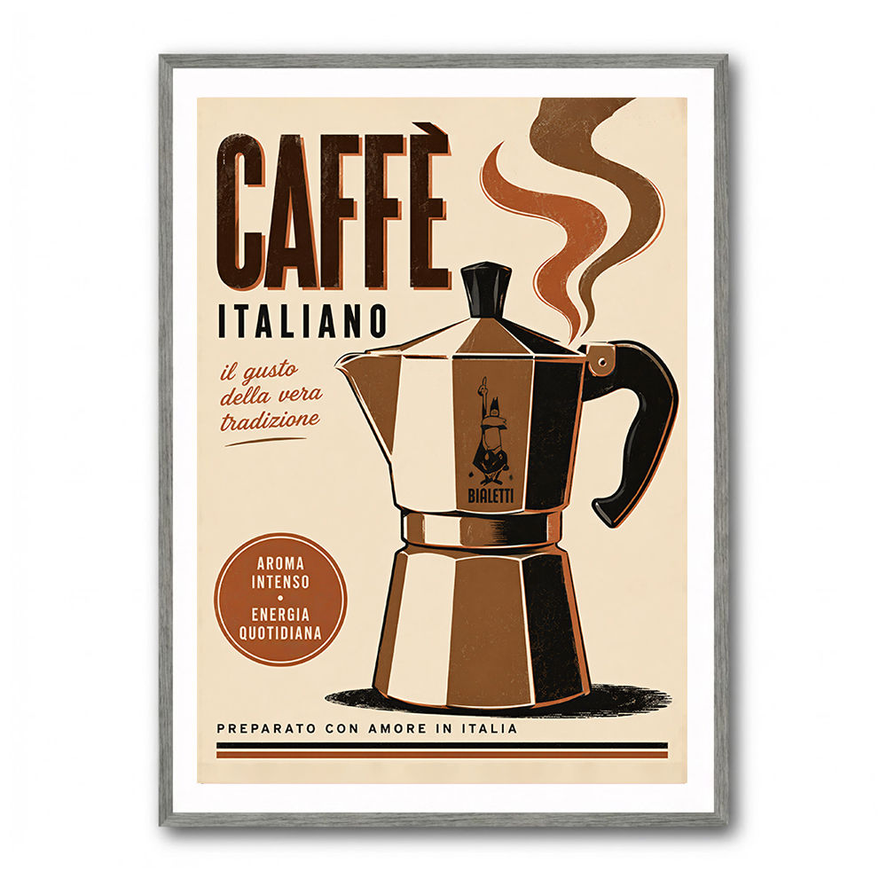 Percolator Coffee Pot Italian Art Print