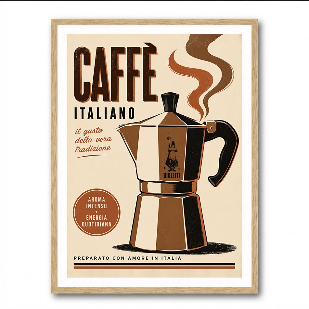 Percolator Coffee Pot Italian Art Print