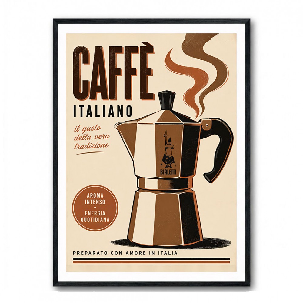 Percolator Coffee Pot Italian Art Print