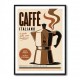 Percolator Coffee Pot Italian Art Print