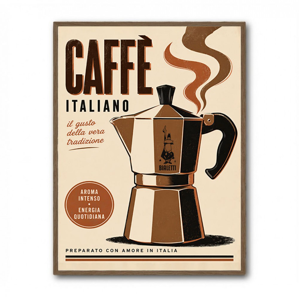 Percolator Coffee Pot Italian Art Print
