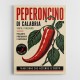 Red Chili Pepper Vintage Poster Wall Art