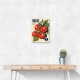 Ripe Red Tomatoes Vintage Italian Art Print