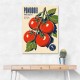 Ripe Red Tomatoes Vintage Italian Art Print