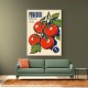 Ripe Red Tomatoes Vintage Italian Art Print