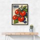 Ripe Red Tomatoes Vintage Italian Art Print