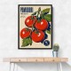 Ripe Red Tomatoes Vintage Italian Art Print