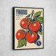 Ripe Red Tomatoes Vintage Italian Art Print