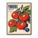 Ripe Red Tomatoes Vintage Italian Art Print