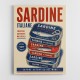 Sardine Can Italian Vintage Poster Art Print